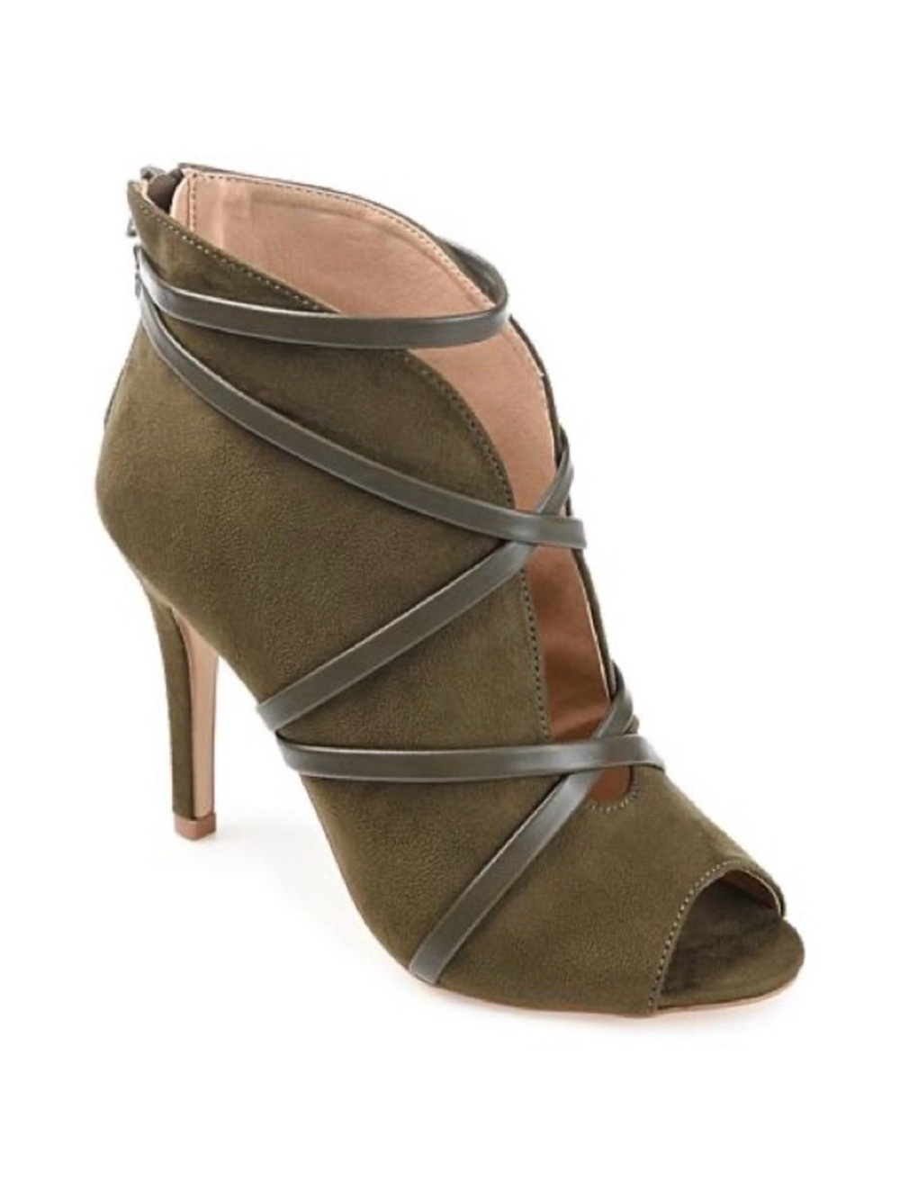 Journee Collection Samara Peep-Toe Stiletto